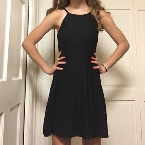 Mossimo Supply Black Skater Dress